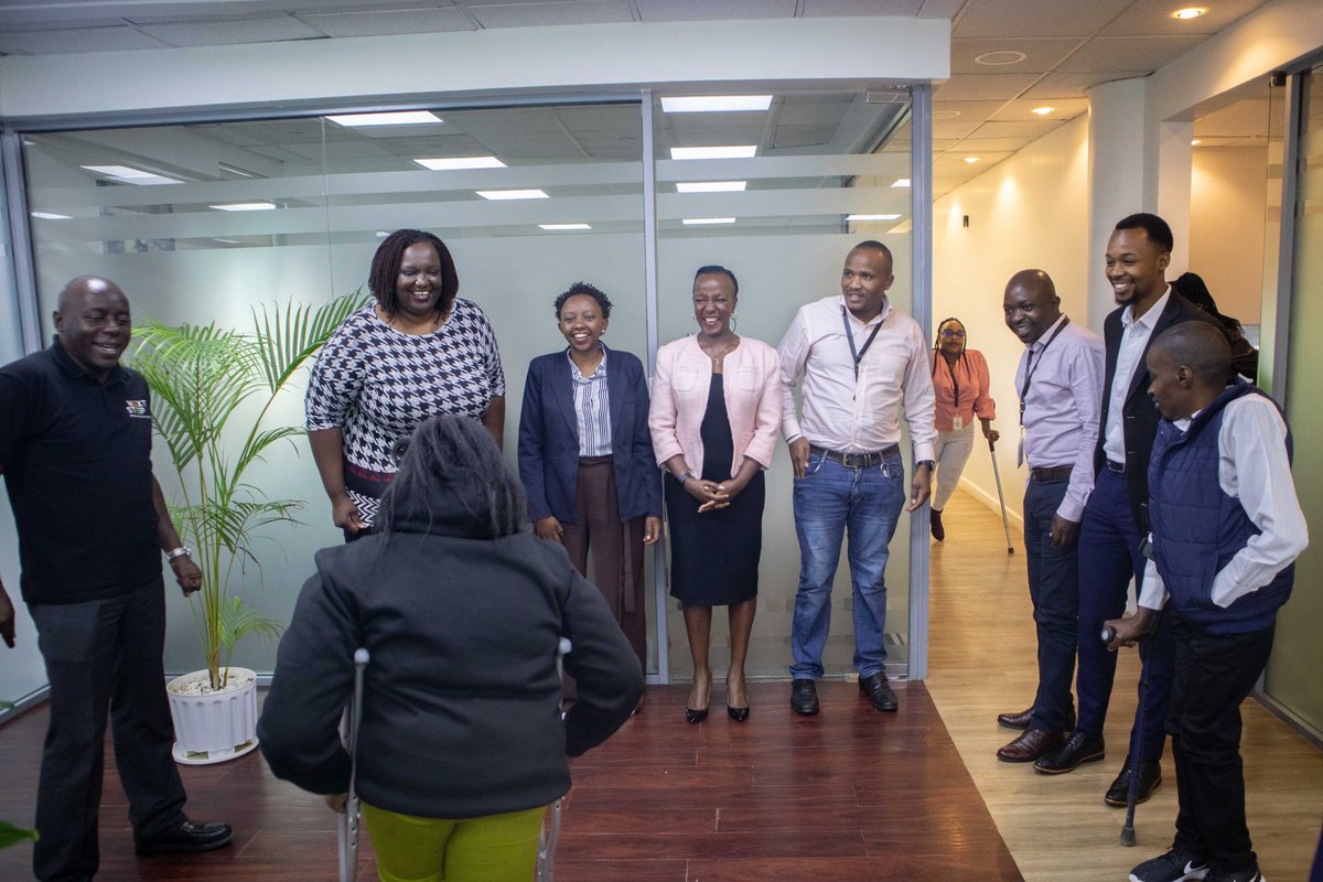 NextStepFdn's tweet photo. A new chapter is unfolding as we unite to address challenges faced by Persons with Disabilities &amp; unlock opportunities for them.

Heartfelt gratitude goes to @charlruto and her team for their unwavering belief in our mission. Together, we will undoubtedly leave an indelible mark. https://t.co/6MQWvbDUYr