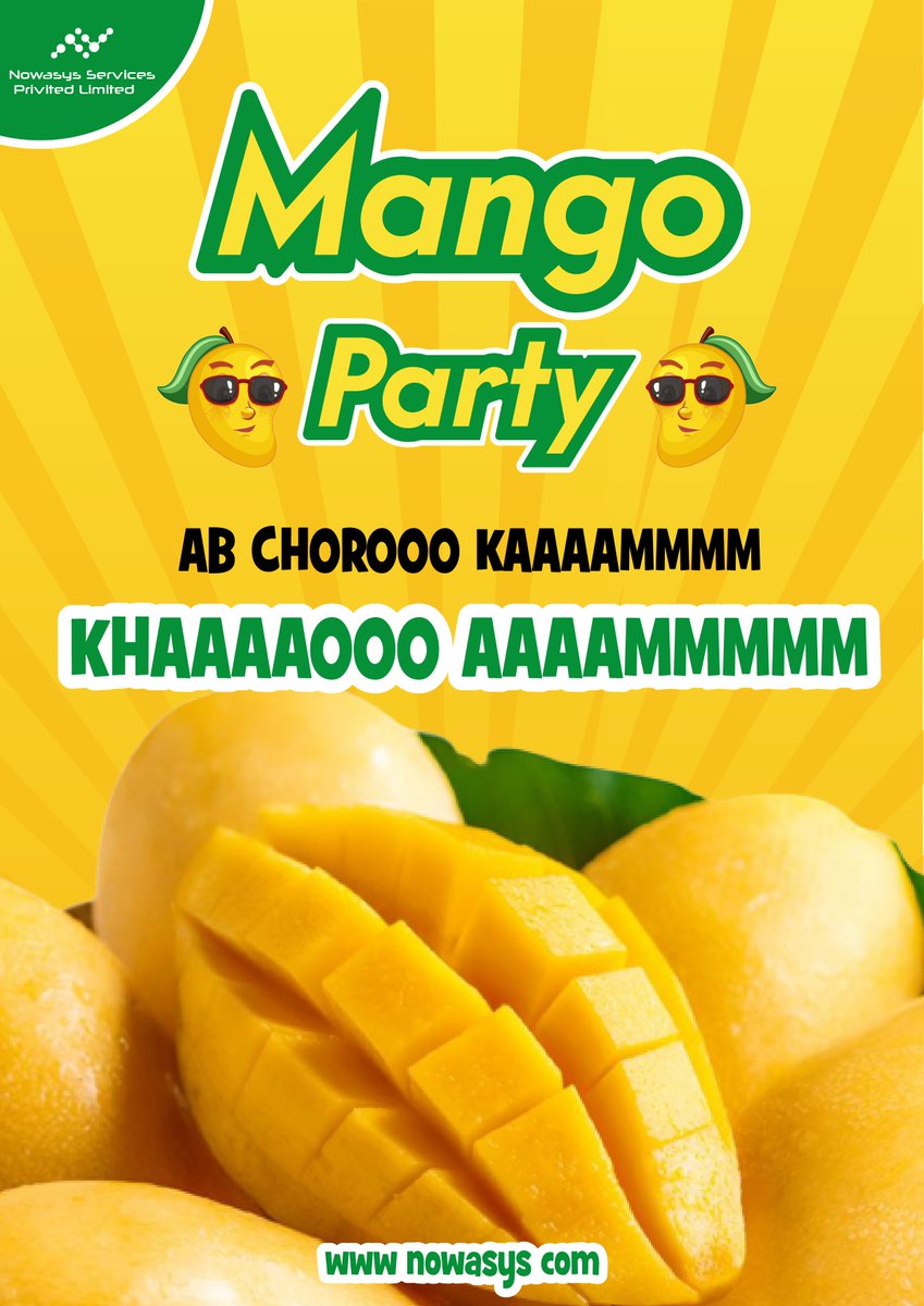 Nowasys_'s tweet photo. 🥭✨ Celebrating the Sweet Success of Mango Party at Nowasys! 🎉🌟

#mango #mangofolk #mangomango #MangoParty #TeamCelebration #SweetSuccess #Life #Entrepreneurship #Work #Success #mango #team #teambuilding #teamdevelopment https://t.co/WyLyVi8jZm
