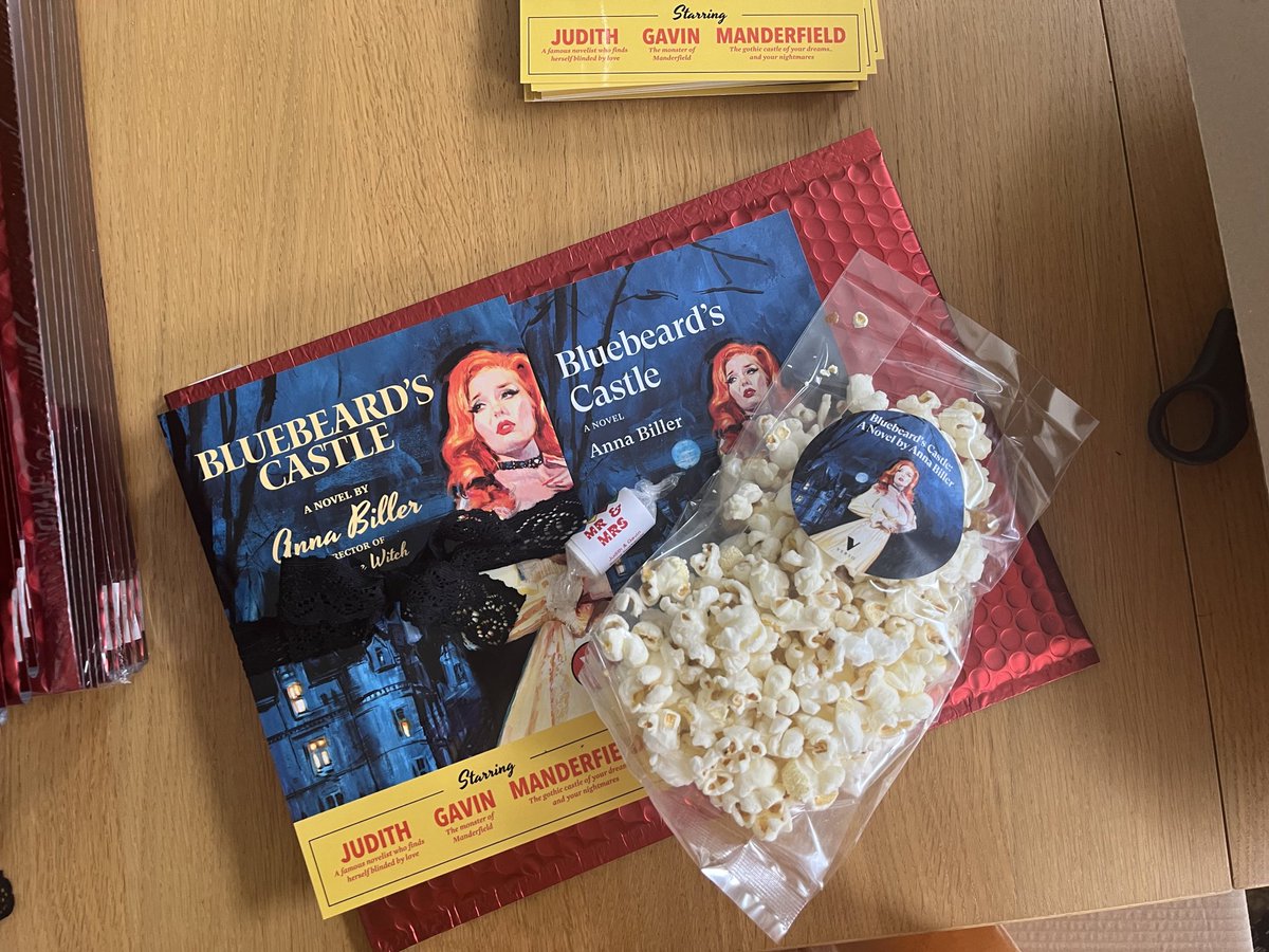 Verso4Bksellers's tweet photo. By now some of you should have received these super cute proof packs of Bluebeard’s Castle by @missannabiller! UK #booksellers if you didn’t get one we have a few left, message me if you’d like one. First come first serve 🏯 https://t.co/yOnnvnokyD