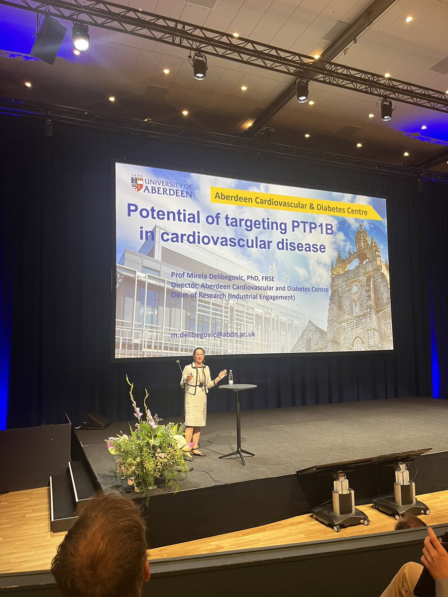 MorganBoyne_'s tweet photo. Great talk from my PhD supervisor @mdelibeg at EMBO phosphatases conference 2023 in Copenhagen, discussing the role of PTP1B in metabolic diseases
@AbdnLifeScience @AberdeenCDC  @EMBOevents https://t.co/zTKyuyhlsB
