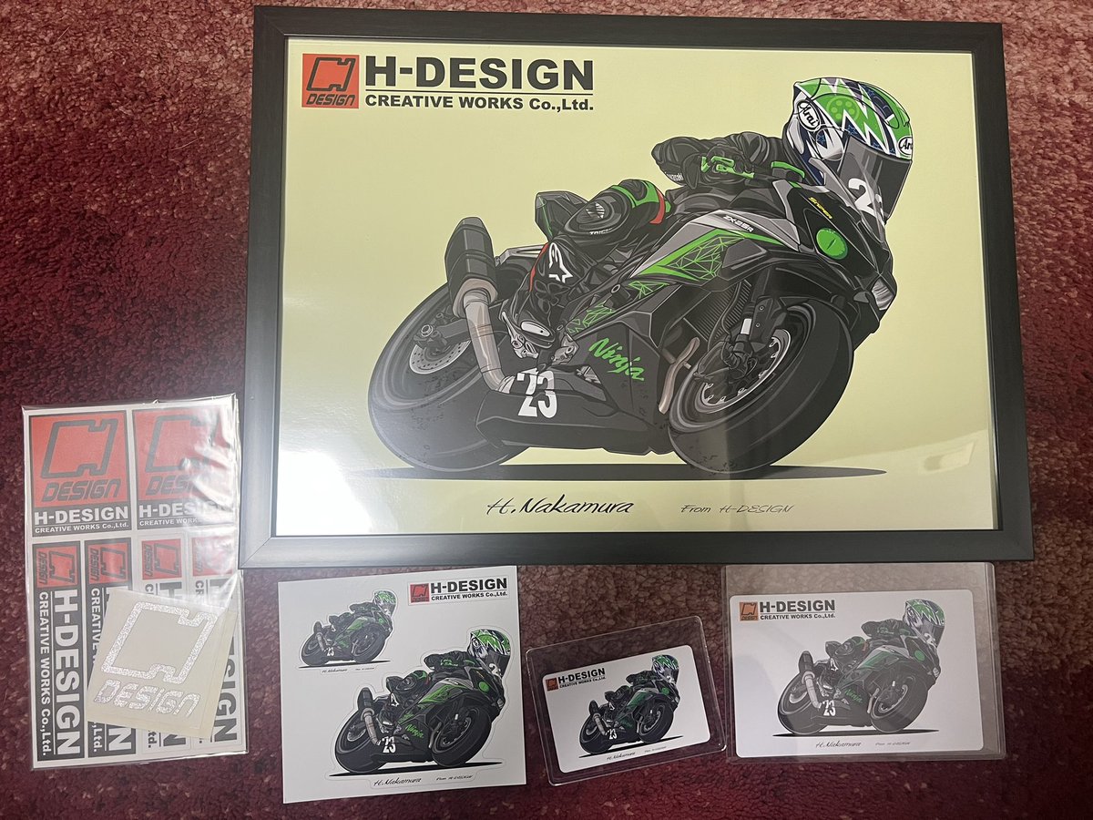 beckhamhisashi's tweet photo. H-DESIGNさんで作成していただきました!!
めっちゃ満足、お願いしてほんま良かったです♪
形に残す大切さ。
#zx25r
#ninjateamgreencup
#HDESIGN
#sniper
#ステッカー作成 https://t.co/DmIxNw8zEh