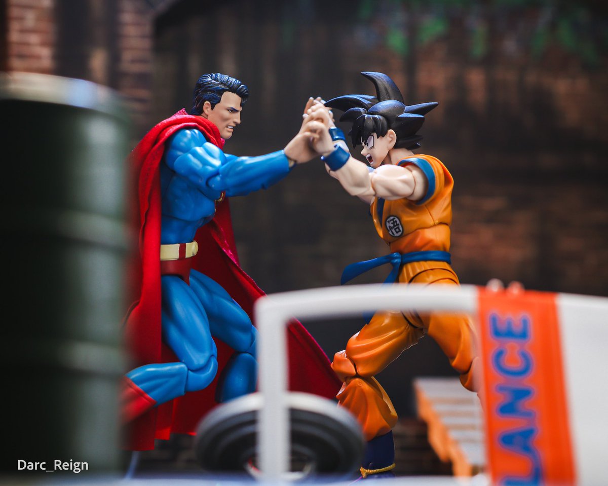 Son Goku Vs Son of. Krypton 
Use code Darcreign to save 15% @ Extreme-Sets.Com 
#toyart
#Superman 
#goku
#superheroes
