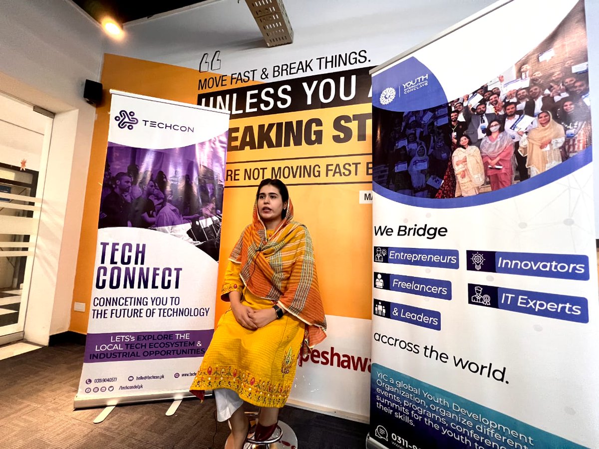 youthinconclave's tweet photo. 🌟Our sincere appreciation to Ms. Sadaf Arif, Project Specialist of @parwanekhanum for her remarkable talk at TechConnect: Peshawar, Her insights left an impression.🌟

#Appreciation #TechConnectPeshawar #PeshawarEvent #YIC #ParwaneKhanumWelfareOrganization https://t.co/CO6mRKFQMK
