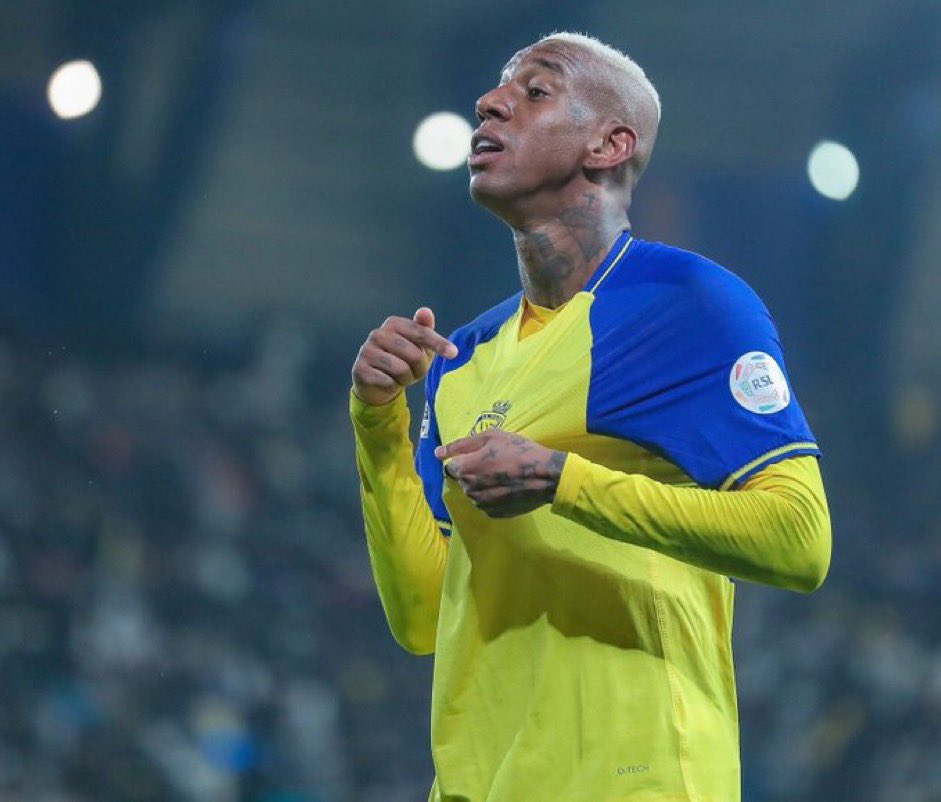 #النصر 
كيد عذالك حبيبنا كيدهم وحنا معاك 

تاليسكا عبر الانستقرام

اندرسـون تاليسكا عبر انستغرام :  

هُناك اخبار كاذبة ظهرت مؤخرًا ، أود أن أوضح انني لا اقوم بـ اي مفاوضات جارية مع اي نادي ، وعلاوة على ذلك ، ليس لدي أي نية لترك #النصر. أنا سعيد جدًا في النادي و جددت للتو عقدي لـ