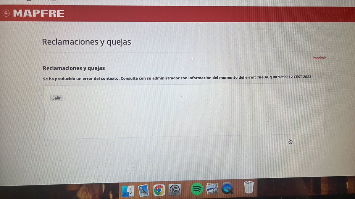 Por si cabía alguna duda, intentándolo con firma digital tampoco se puede reclamar on line en <a href="/MAPFRE_ES/">Mapfre España</a> . Adjunto fotos. #mapfre #mapfreespaña #españa #seguros #reclamacion