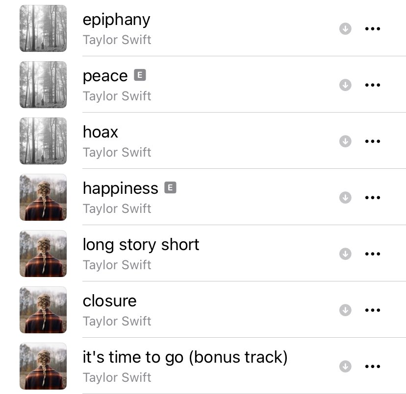 mothfred's tweet image. as músicas restantes do folkmore nas surprise songs