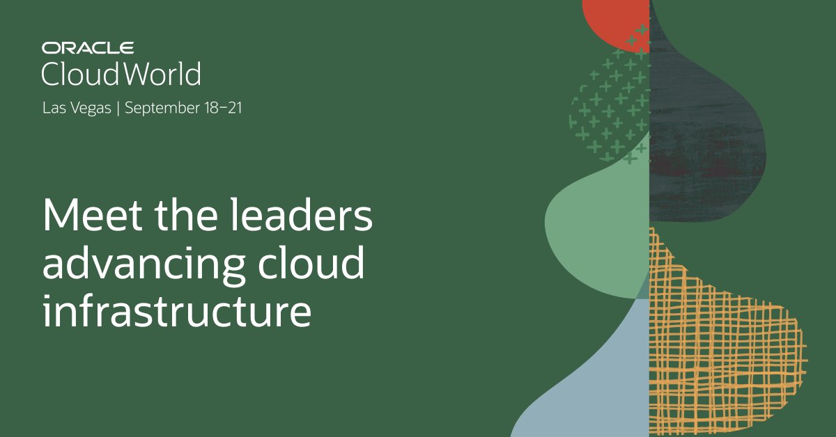 dzwright's tweet image. Register now for #CloudWorld to meet the people driving the next wave of cloud innovation. social.ora.cl/6013PeU4l