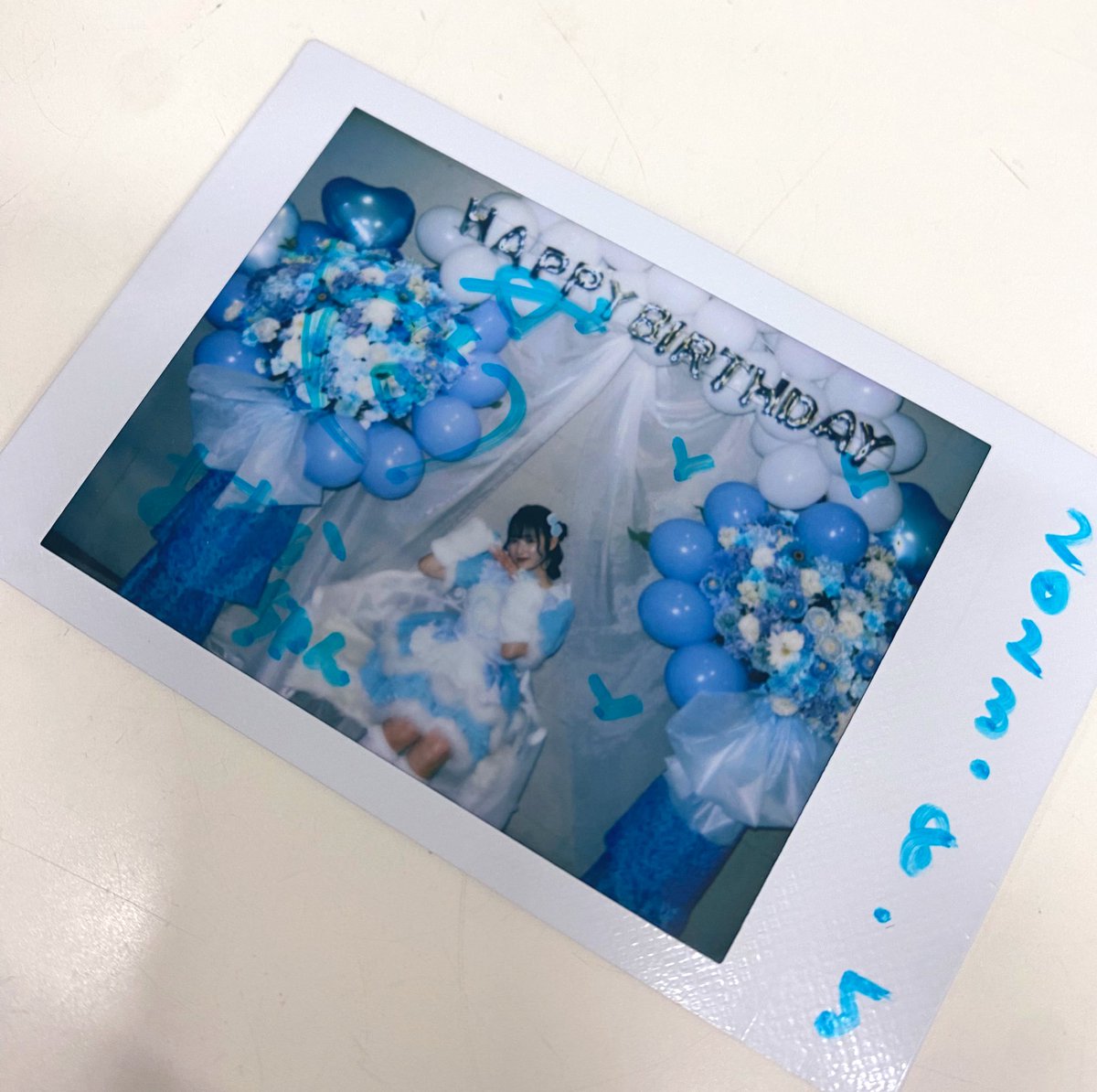 asuka____20's tweet photo. ちなちゃ��セカイイチ可愛かったし輝いてた‼️‼️
改めてお誕生日おめでとう🩵🩵🩵 https://t.co/9c2ECORxUC