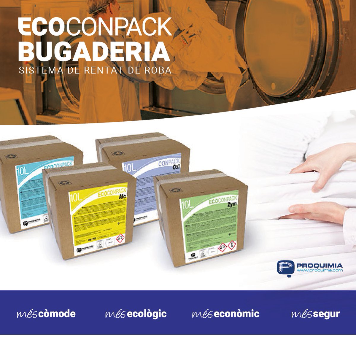 Ambisist's tweet photo. ECOCONPACK és un sistema de rentat de roba en bugaderies; format per una gamma de productes d'elevada concentració en format bag in box!🤩
Més info:
🌐 https://t.co/P97jAoRpDj
✉️ info@ambisist.com
📲 972 24 54 54
#Ambisist #Productesneteja #Girona #Neteja #proquimia #Ecoconpack https://t.co/LOpUBc0N6P