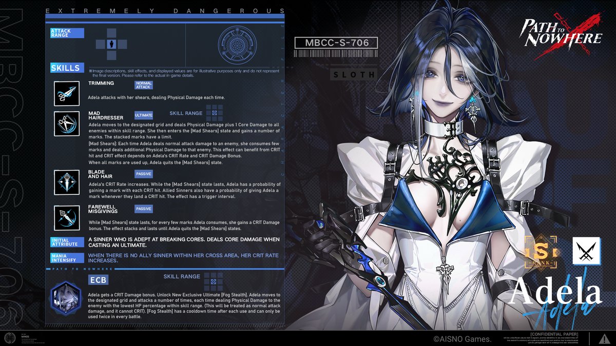 PathtoNowhereEN's tweet image. ■ Sinner MBCC-S-706 Adela
■ Umbra Tendency

Is this your way of saying you want to keep me by your side, like, forever?

#PathtoNowhere #PTN #ThePhantomoftheMist