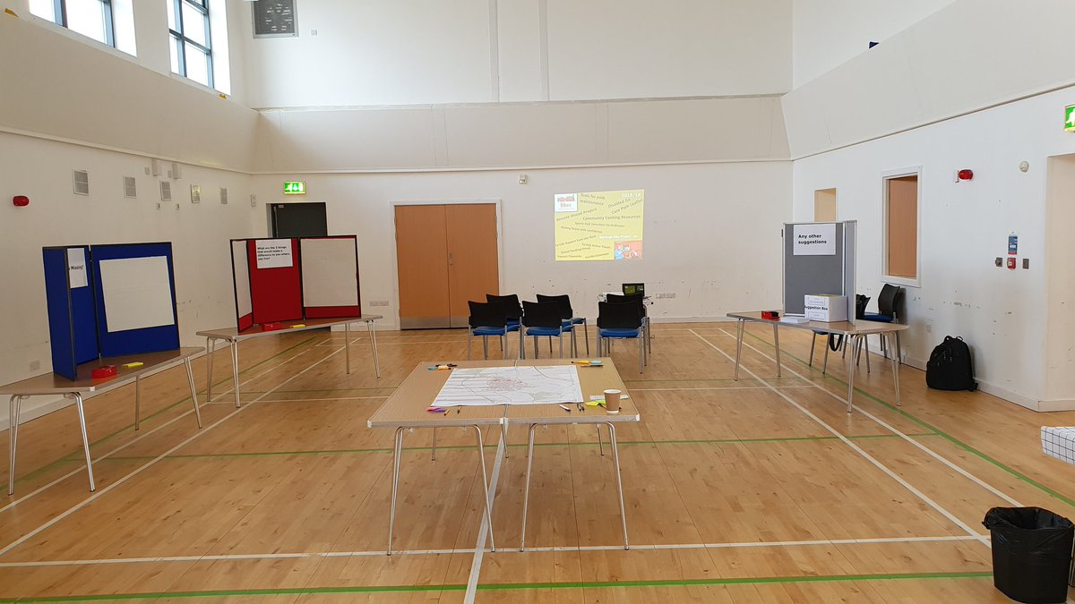Hi Ormiston 👋,  we have set up and are ready for! Do you want to make a difference in the area? Can you help us? Please come and see us between 1-7pm at Ormiston Community Centre, and use the side gate on the pictures to enter the hall 👍