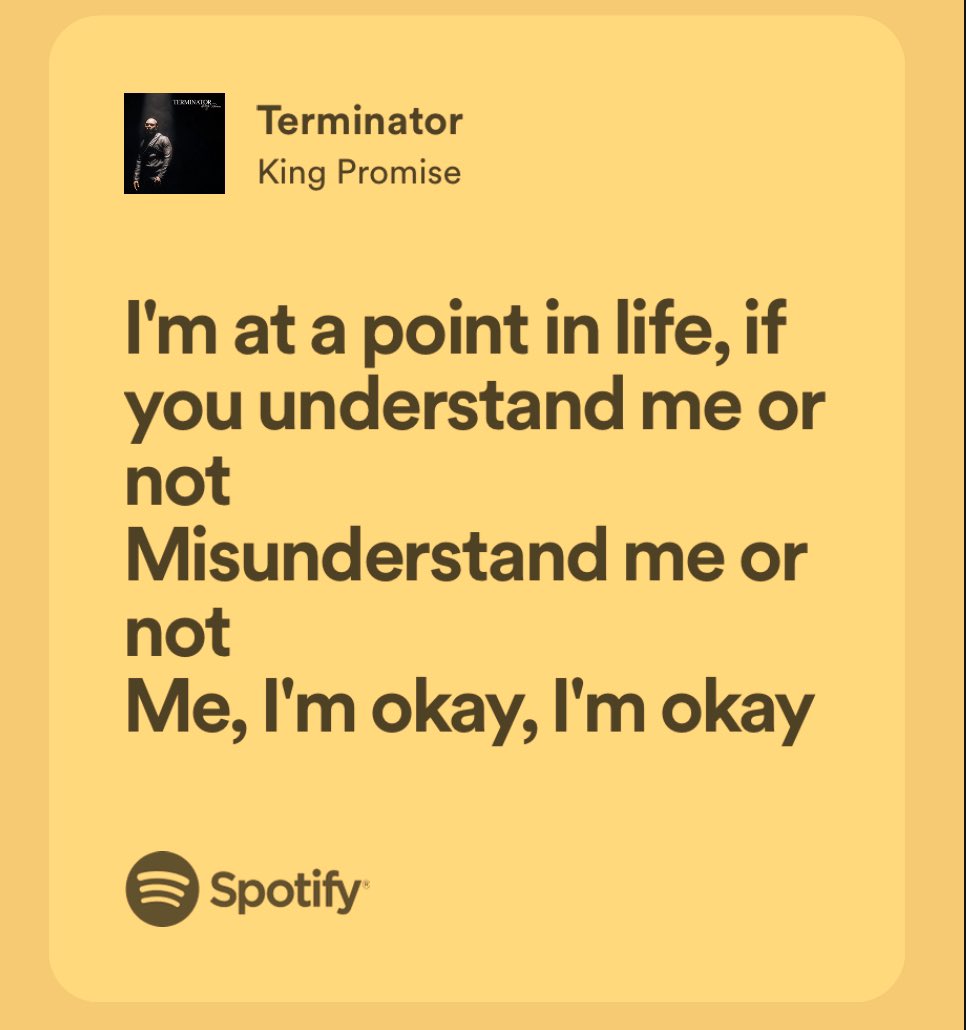 Terminator Lyrics by King Promise