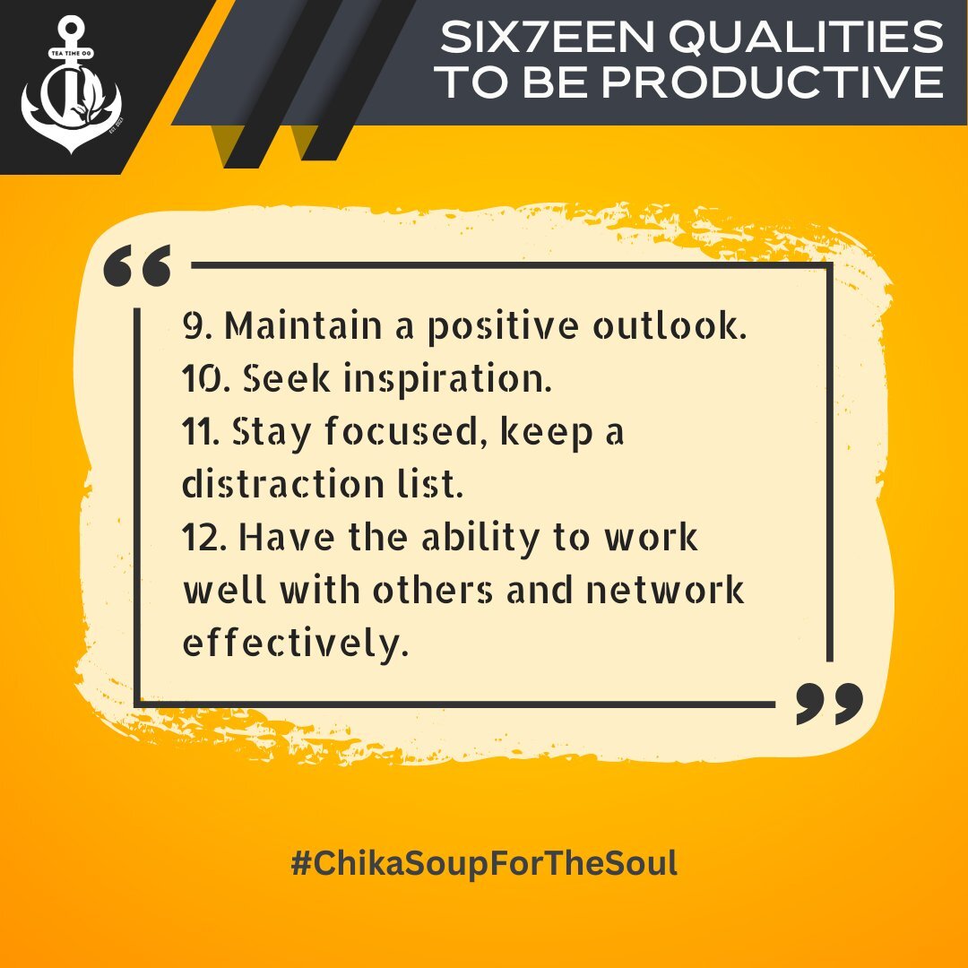 _TEATIMEOG's tweet photo. Unlocking Your Productivity Potential 🚀🌟

Master these SIX7EEN Qualities to unleash your full productivity prowess! 💪📈 

#TTOG
#HORI7ON

[🛍 &amp; 🔩] https://t.co/qeYkRxAkad