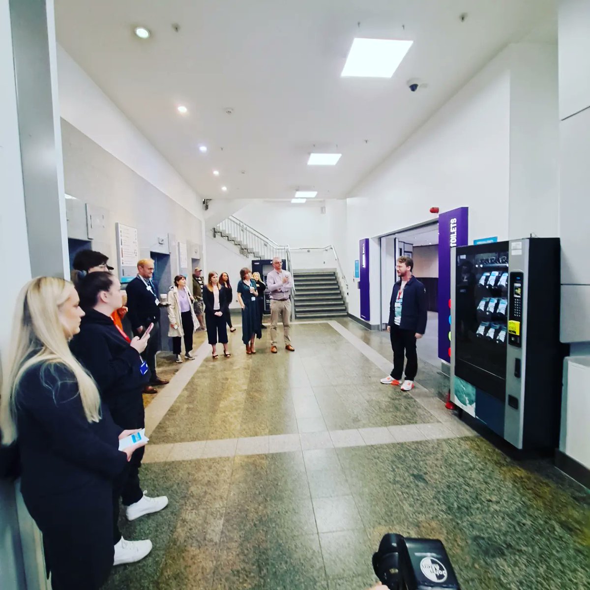 Great launch this morning for <a href="/PlymArtVending/">Plymouth Art Vending Machine</a> machine from the imagination of <a href="/notalexrobins/">Alex Robins</a> 

We've supplied a host of plays from our PFH writers so pop down, pay a pound and get your hands on a pin page and play!

#plymouth #devon #playwrights #writers #drakescircus