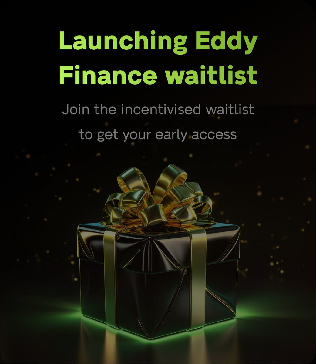 AthotisRa's tweet photo. Introducing Eddy Finance Waitlist 🚀
Join us on the road to launch @zetachain &amp; secure your spot on the incentivised waitlist to get exclusive access!

Sign up :
https://t.co/sWIqqkAhoQ
- Submit email

@cctip_com airdrop 10000000 WSG 200 https://t.co/LUwOUgKOdF