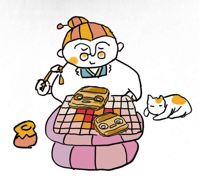 #不要不急のラクガキ おばあちゃんのポーター焼き