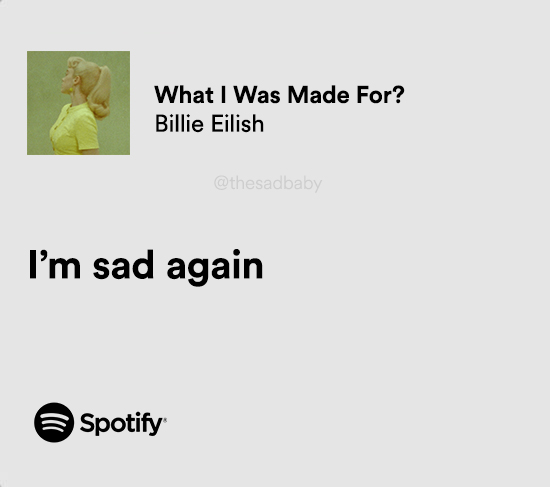 thesadbaby's tweet image. billie eilish.