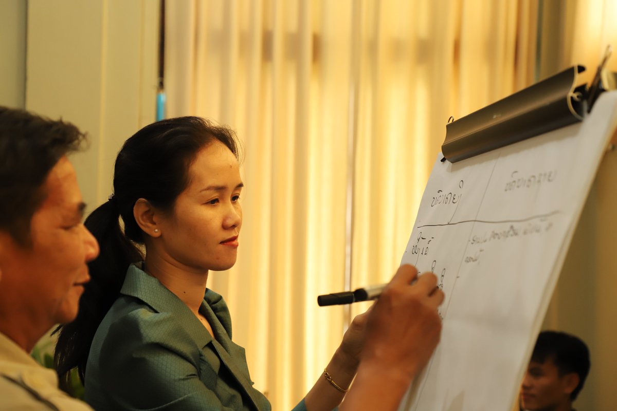 UNDPLaoPDR's tweet photo. Promoting women’s leadership in the civil service🎯

Under @UNDESA’s global project, UNDP and the Ministry of Home Affairs consulted with 100+ civil servants in Lao PDR to help:
➡️Create a Gender Equality Action Plan
➡️Increase no. of women in leadership positions https://t.co/gBDjdT4VKl