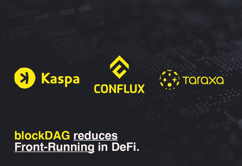 theblockdag's tweet photo. Front-running occurs when someone exploits time lags between the submission of a transaction and its confirmation to gain an advantage. #blockDAG s faster confirmation times &amp; parallel processing reduces front-running, enhancing the fairness of #DeFi platforms.

 $kas $cfx $tara https://t.co/rKDTEl9him