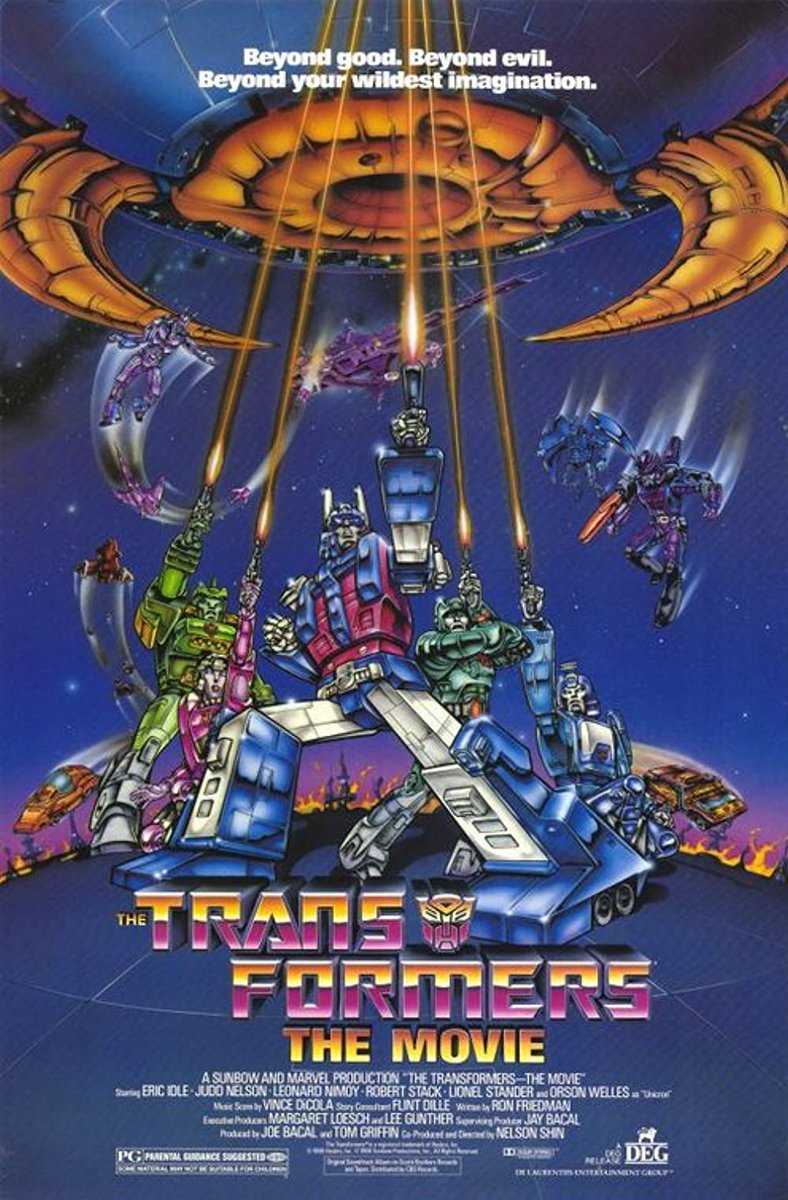 TheSpaceshipper's tweet photo. The Transformers: The Movie was released 37 years ago today. https://t.co/qhEciWxNqk