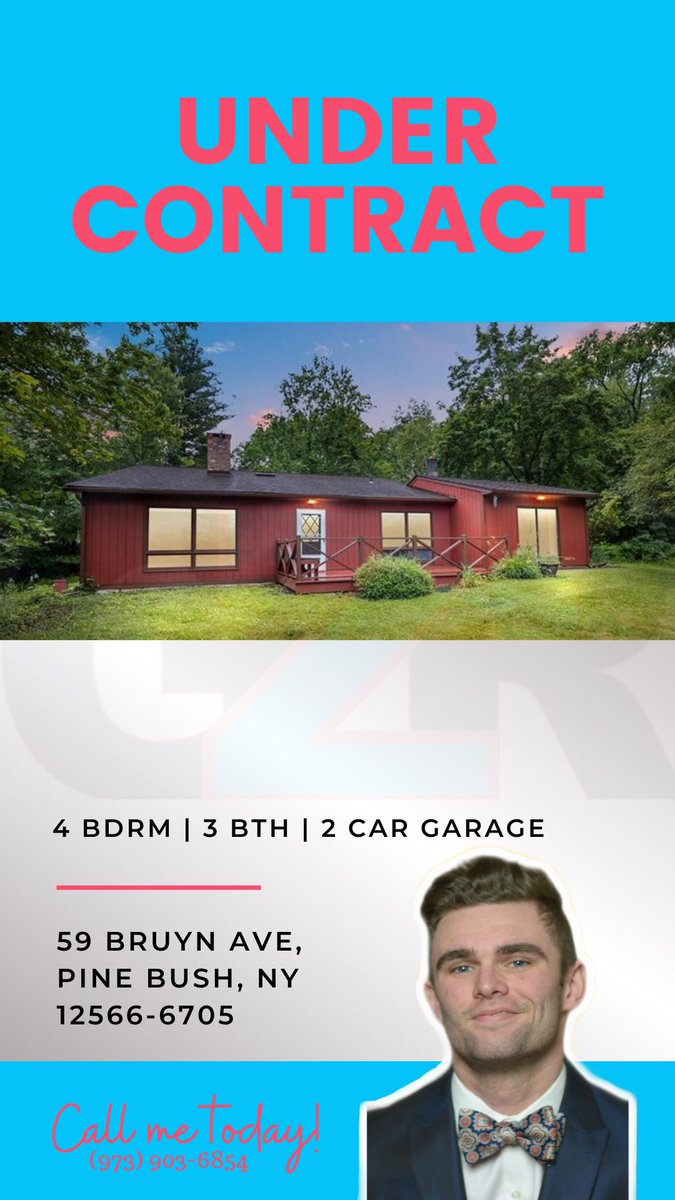 ConnorBlake's tweet image. Under Contract on this beautiful property in NY 🤩