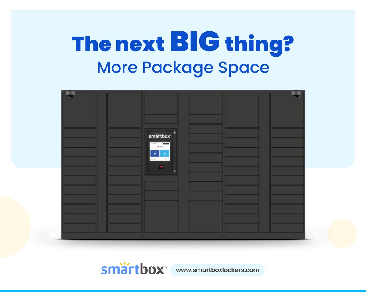 The Future of Package Management Is Spacious! More Space, More Convenience, More Possibilities. Get Ready for the Next Big Thing in Package Management! #smartlockers #parcellockers #packagemanagement #packages #moretocome #convenience #innovationunleashed #techadvancements