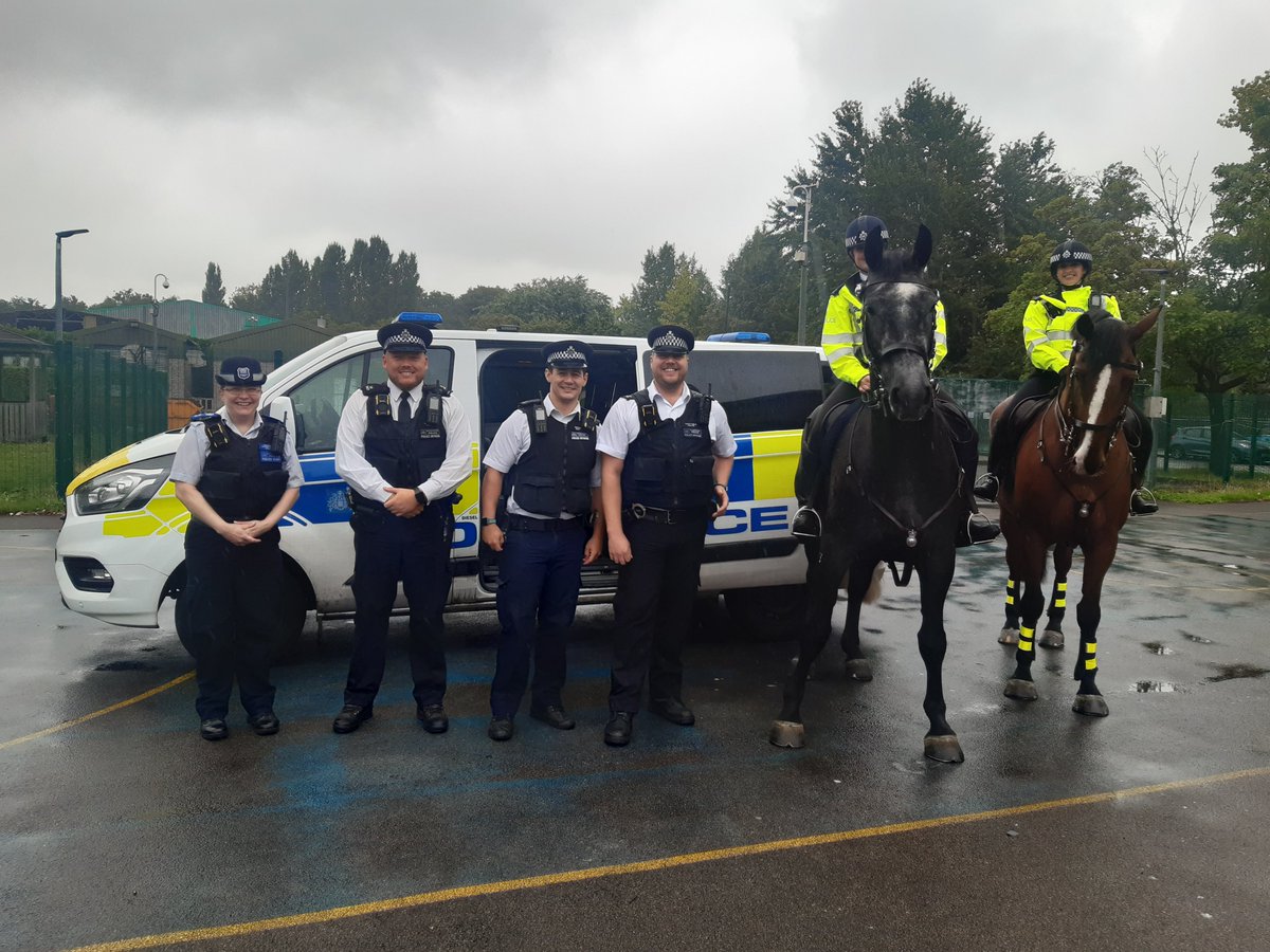 Lovely visit to Riverside School this morning. We really enjoyed meeting all the children and staff. Thank you for having us! @weareriverside1 @MPSOrpington @MPSCrayValleyW @MPSTaskforce #7167SN