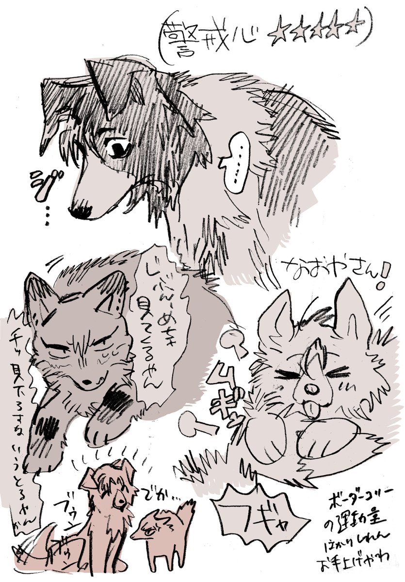 獣化らくがき(+本誌)
