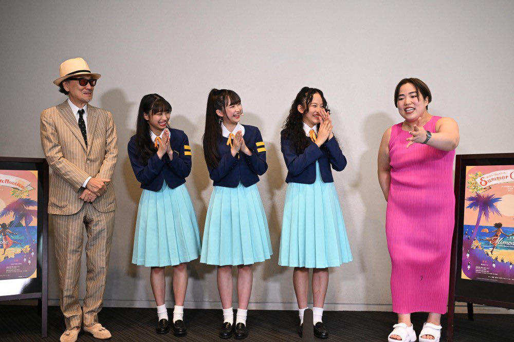 imamori_manaka's tweet photo. 昨日の #めざましテレビ で取り上げていただきました！！！📺✨
見てくださった方ありがとうございます！🫶🏻🫶🏻
((お知らせできていなくてすみません、、
見逃した方！ぜひこちらからご覧ください⬇️💖
https://t.co/UljJI8O1JD

#ゆりあんレトリィバァ さん
#広井王子 さん
#少女歌劇団ミモザーヌ https://t.co/CuAfiYwlFi