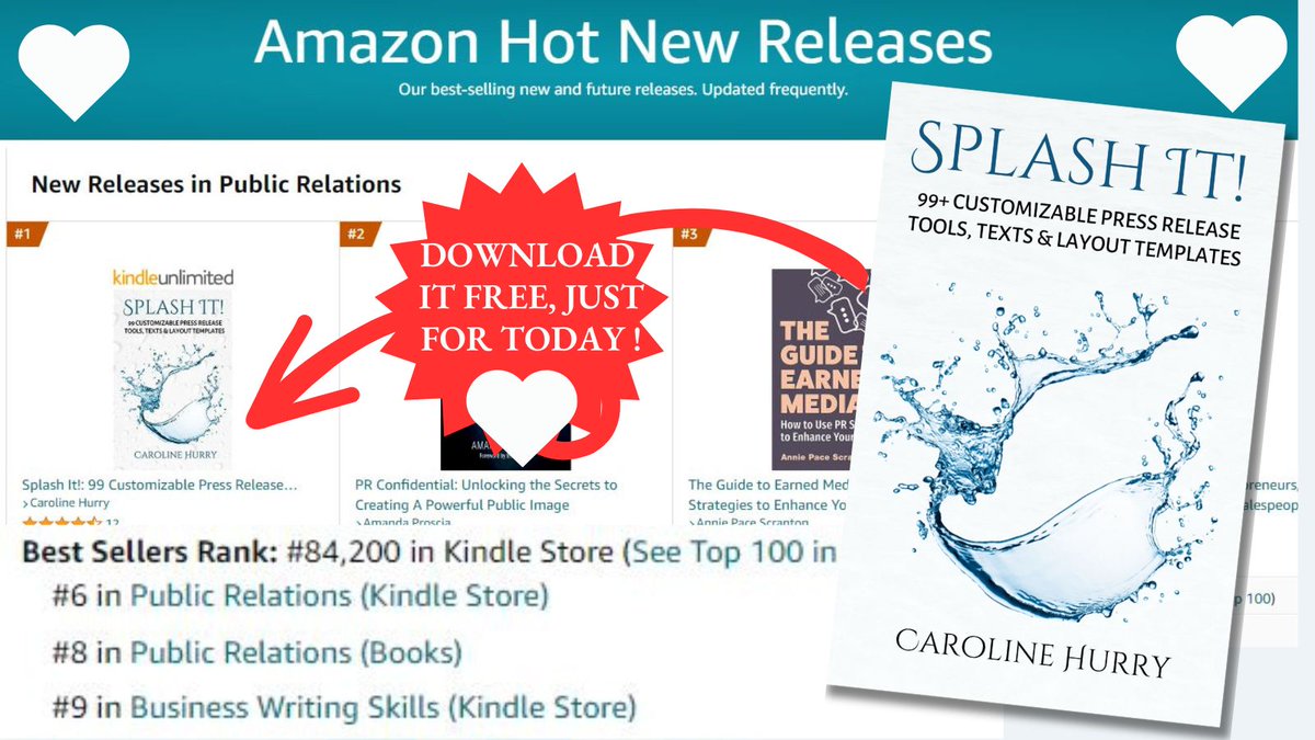 HyggeQueen1's tweet image. 🙌🏼💼 Market whatever you love doing and smash age barriers! 🎯 Embrace learning, showcase your skills, passion, and value🤝It's paint-by-paragraphs PR and marketing!💪🏼FREE to download on Amazon today and tomorrow.  #LaunchIt #troubleshoot #bookmarketing
