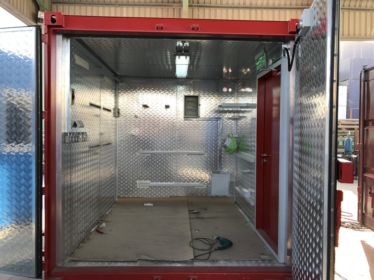 info_container's tweet image. Pump room container.
#containersolutions #containership #containertrading #Oman #UAE #Qatar #India
