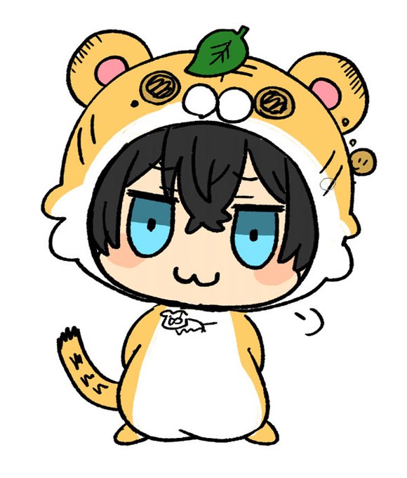 「chibi tiger print」 illustration images(Latest)