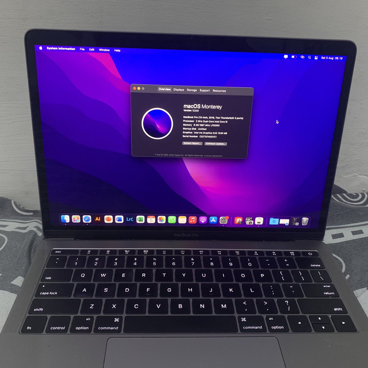 tahuasemz's tweet photo. @bhaguz_403 Macbook Pro 2016 13inc Non Touchbar
•CC Batery Normal 
•Fungsi-fungsi normal
•Kondisi fisik mulus
•Layar jernih dan bersih
•Core i5
•RAM : 8/256gb

Kelengkapan : Unit + Charger. Box hilang
Minus : Kamera (bisa pakai kamera eksternal)
Buka harga 5,8jt nego sampai jadi https://t.co/qmbtPdMXbD