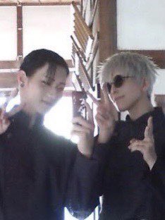uzu_swirl's tweet photo. 問題児二人。ただし最強。 https://t.co/SGPYqqhBAG