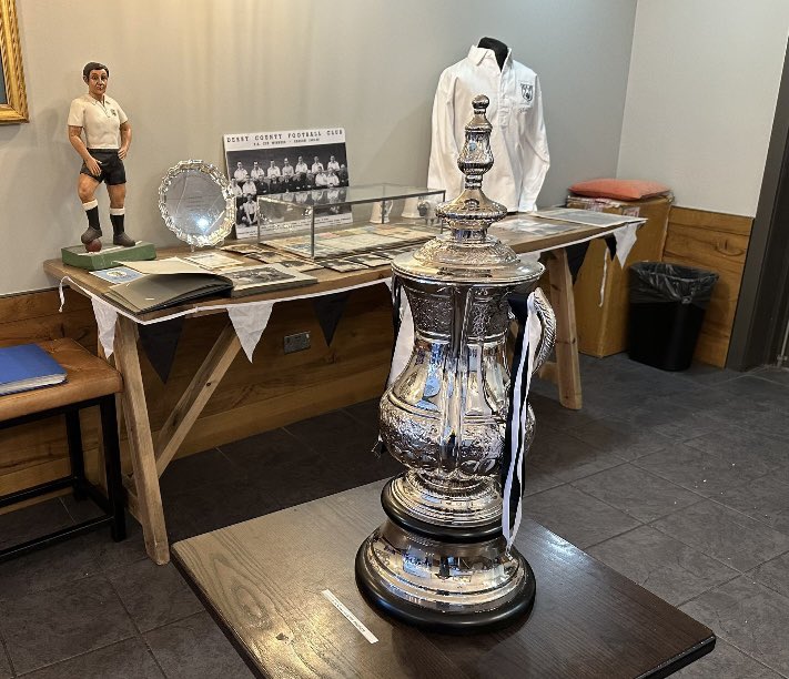 Don’t forget The Rams Heritage Trust’s display of Derby County memorabilia this Thursday 10th August at The Woodlands Hotel Allestree 12-5. All ages welcome.