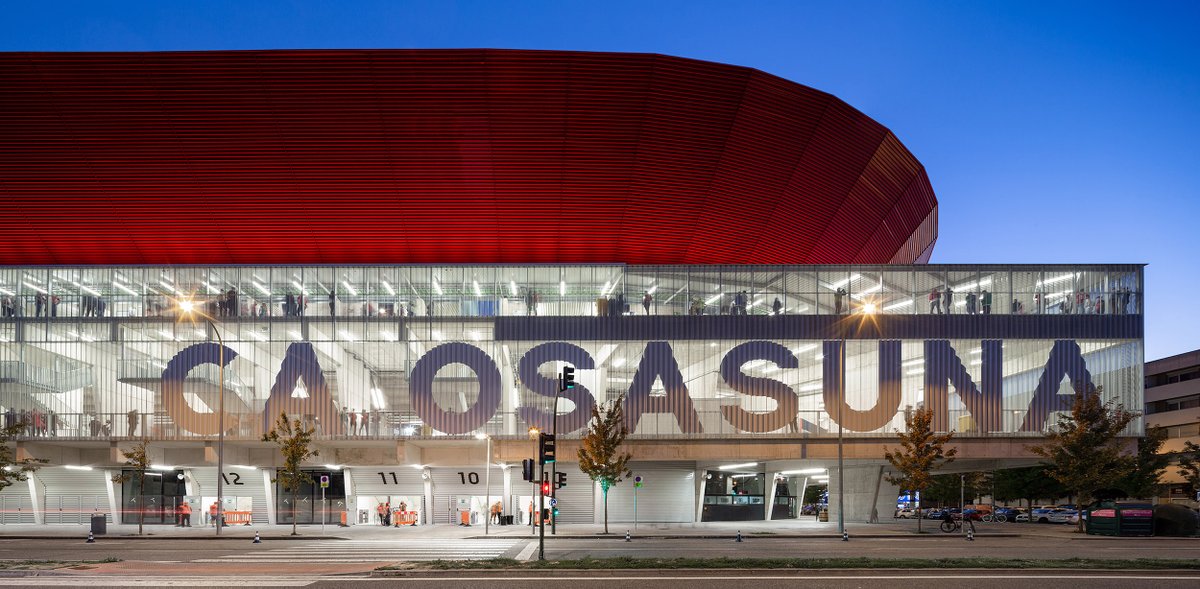 Thank you <a href="/Archello/">Archello</a> for publishing our El Sadar Stadium!!

Gracias <a href="/Archello/">Archello</a> por publicar nuestro proyecto Estadio El Sadar!!