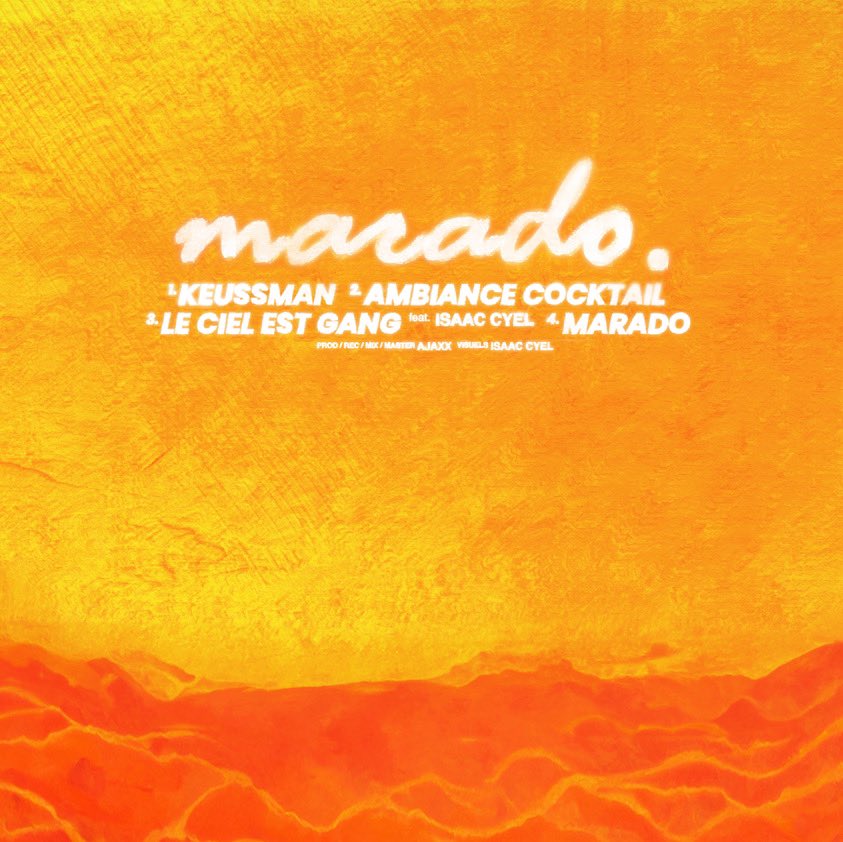 STAROSS_'s tweet photo. Nouvel EP Marado disponible 🌅
⬇️⬇️⬇️
https://t.co/iK0U6Pz1eB

Produit par Ajaxx Beats &amp; visuels d’@isaac_cyel 🤝 https://t.co/fGG0FiGbRL