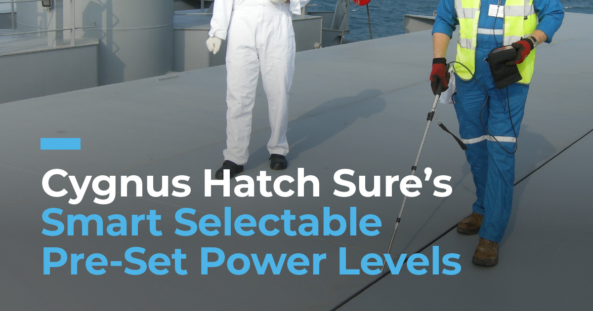 Cygnus Hatch Sure #Ultrasonic #Leak Detector has 6 pre-set power levels for different sized areas (from small cabins to #BulkCarriers!) ⛵️🚢
✨Don’t know what level to use? Find it via an easy 'Open Hatch Value Procedure'👉eu1.hubs.ly/H04T1jW0 #LeakDetection #Shipping #Vessels