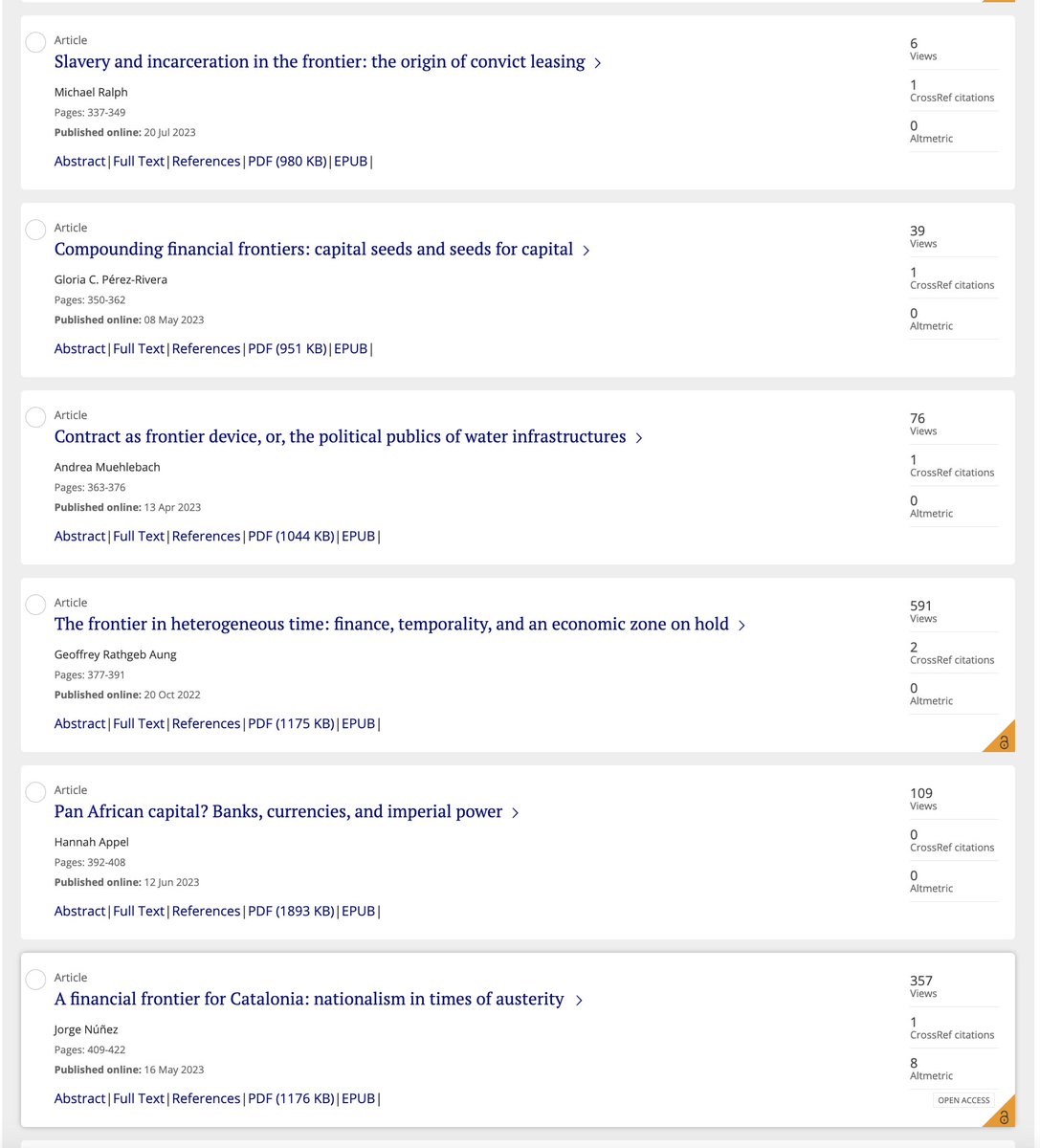 Journal of Cultural Economy tweet media