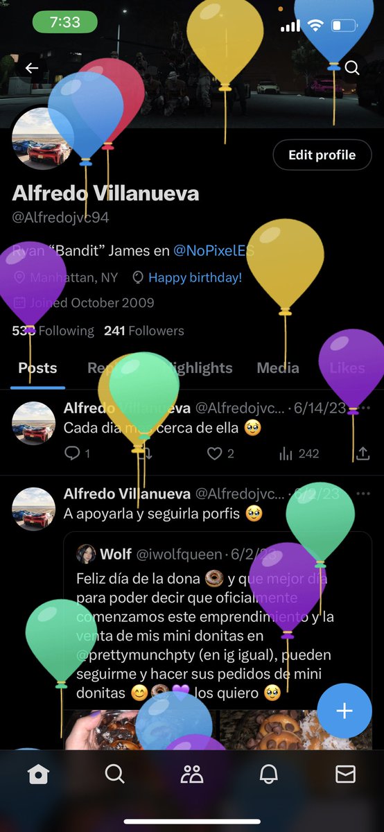 Alfredojvc94's tweet photo. Uy se escaparon unos globos https://t.co/FNsbvge33X