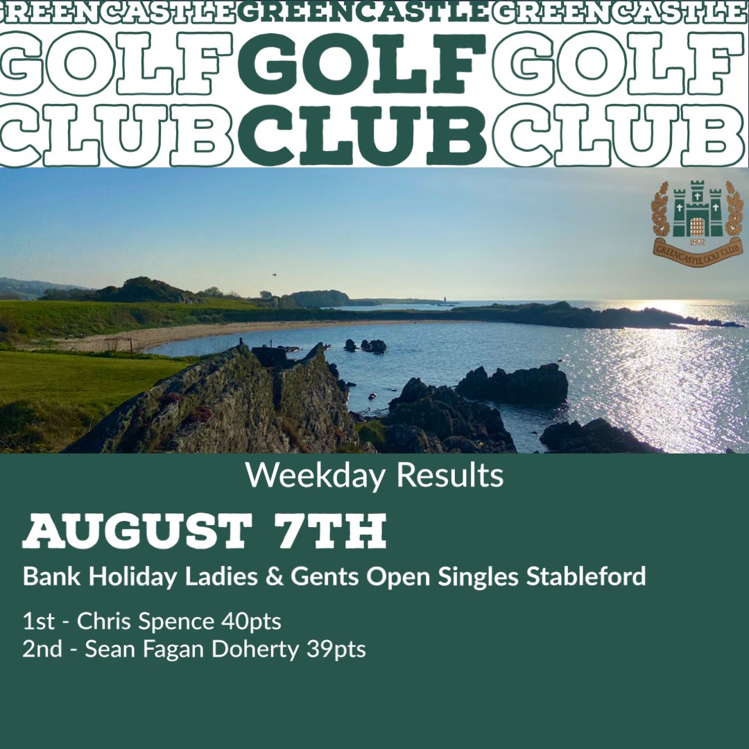 Greencastle Golf Club (@greencastle1892) on Twitter photo 