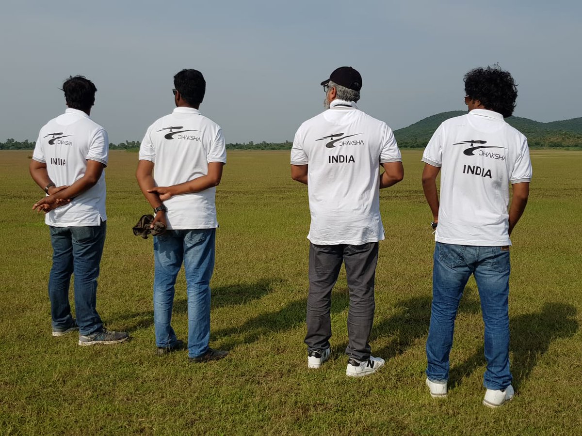 #AjithKumar's Dhaksha team 😎🔥