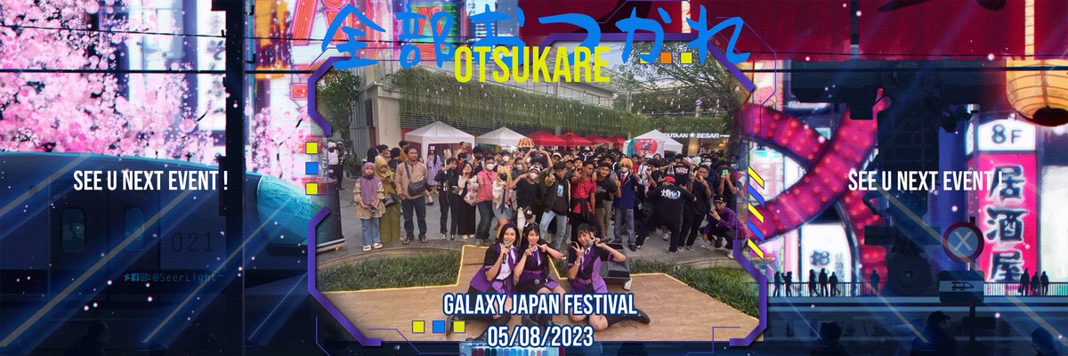 Info_Noize's tweet photo. 08/05 Terima kasih sudah meramaikan noize di event galaxy japan festival, Semoga kita bisa bertemu kembali di event selanjutnya.
Kami sangat menantikan kehadiran kalian di next event.
See u~
#electronicmusic #electronicpop #idol #localidol #beatmusic #noisy #noizeidol #noizeproject