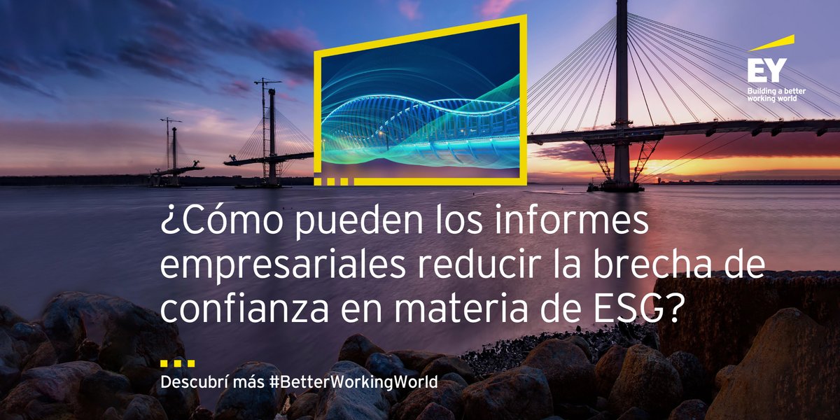 EY_Uruguay's tweet photo. Más conexión entre la presentación de informes corporativos y de #sostenibilidad, en particular la divulgación de información #ESG junto con los #estadosfinancieros existentes, puede ayudar a empresas y sus stakeholders frente a riesgos y oportunidades 👇 
https://t.co/XQKJyVF3Wo https://t.co/lypQmvIKxr