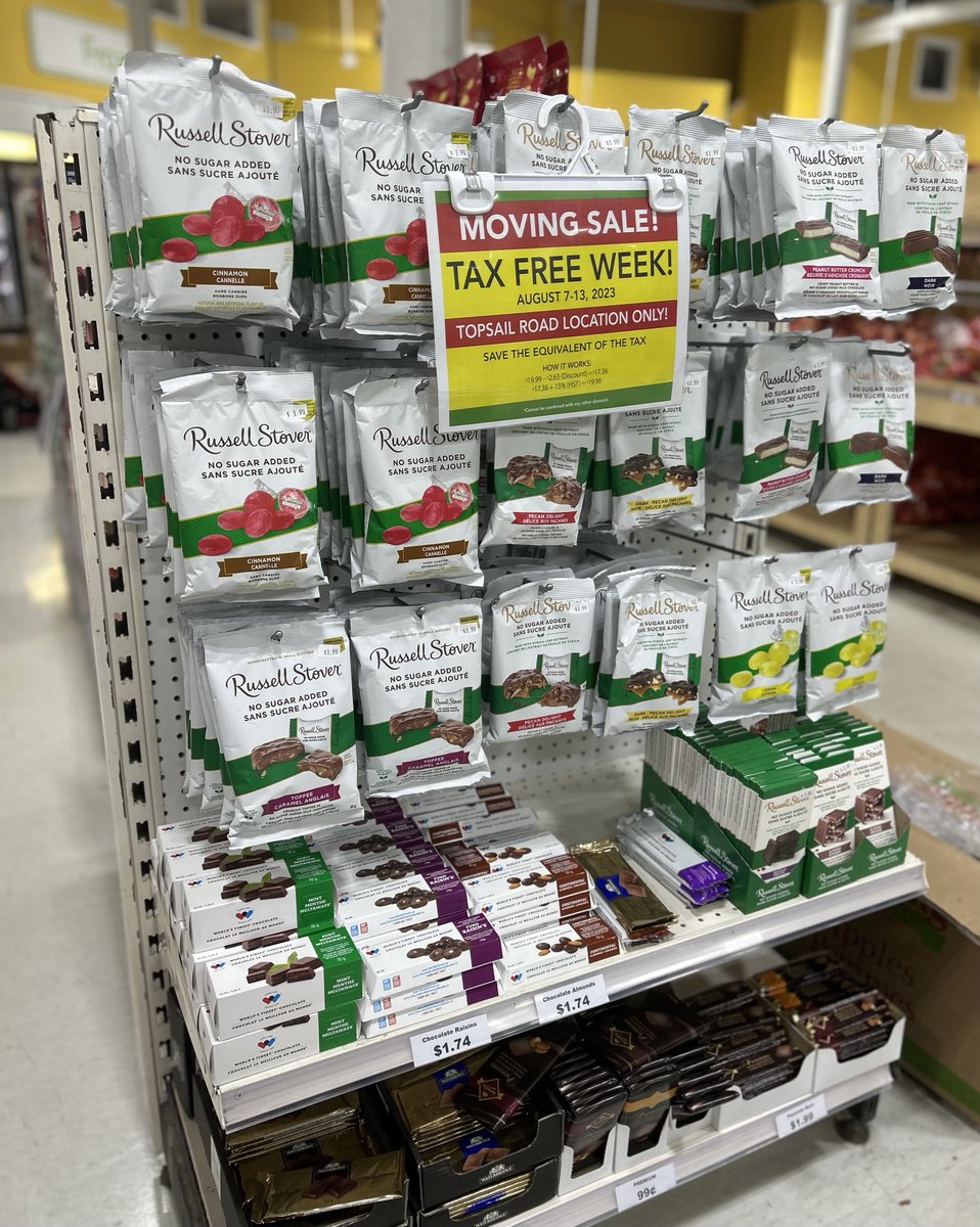 OMG!!
Save the tax on everything in-store!! Just a heads up though, the sale doesn't combine with any other discount!!
This applies to our TOPSAIL ROAD LOCATION ONLY!! No other store is participating in the tax-free event.

**Tax Free sale in effect until 9:00pm August 13th, 2023