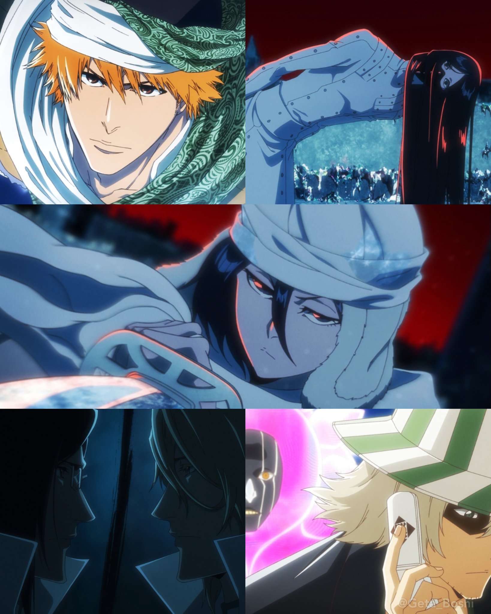 ใฒใฟๅธฝๅญ on X: Bleach TYBW Episode 19: ๐๐๐ ๐๐๐๐๐ ๐๐๐๐