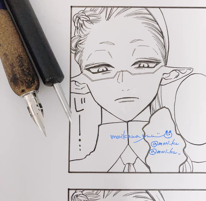 どのキャラも好きですが、最近描いてて特に楽しいのはミュラーの表情です🥳 #休日のわるものさん 