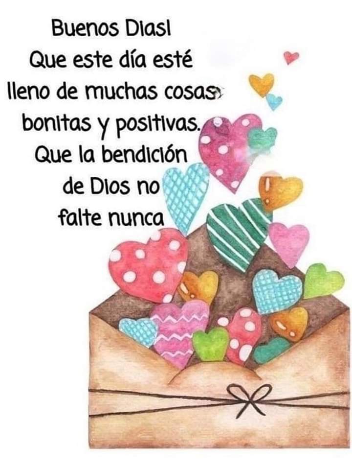 Maravilloso día a todos 💓