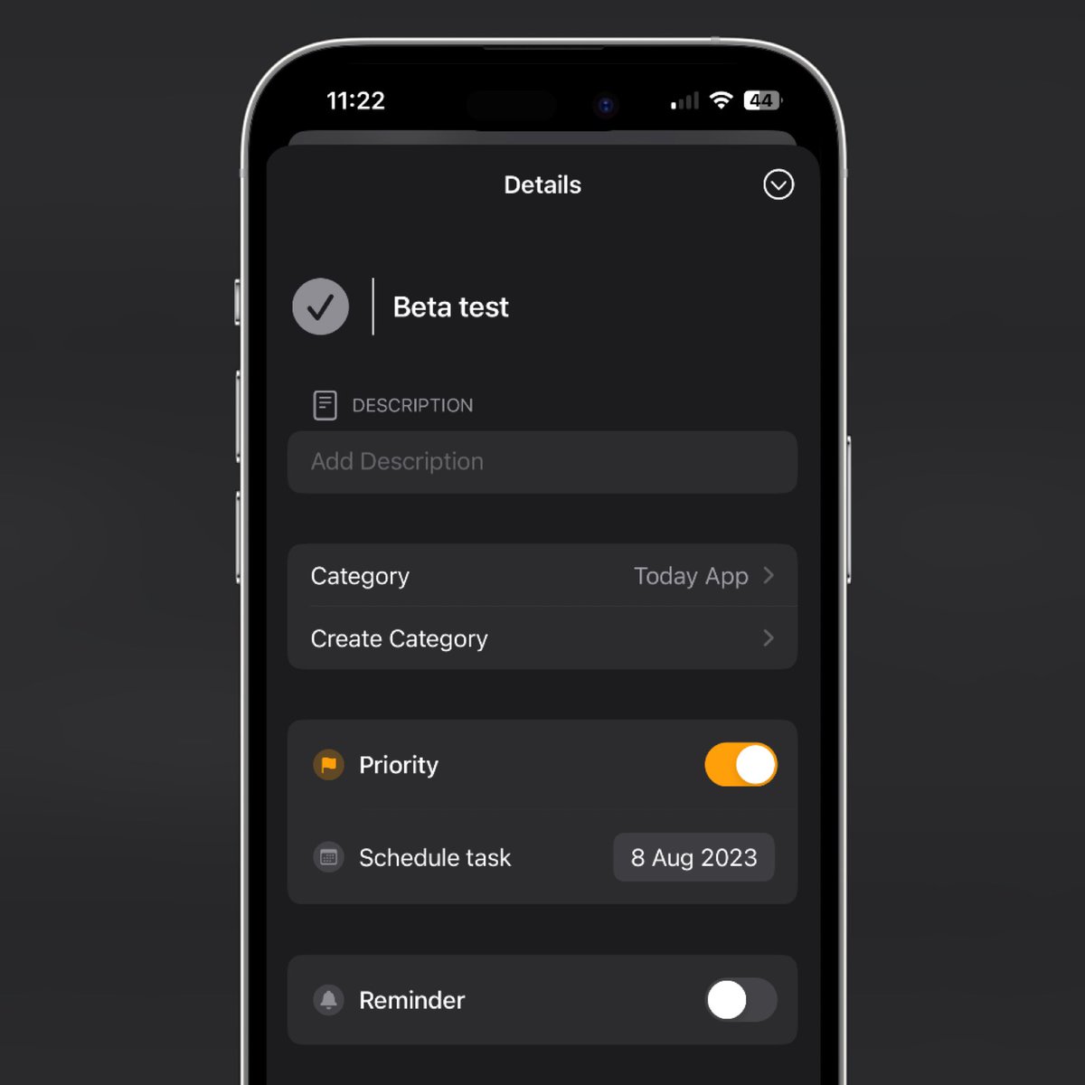 AdamKPx's tweet photo. "Exciting news! ๐ The Today App is starting to take its final shape. Anyone interested in joining beta testing? ๐ค #TodayApp #buildinpublic #ios #iOS17 #iOSbeta https://t.co/DX30m2CWXD