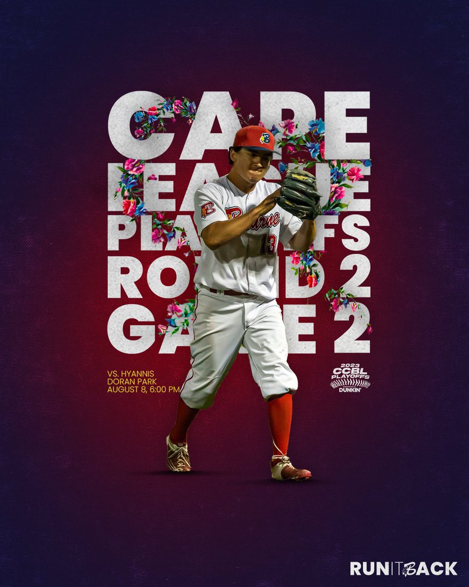 It’s now or never.

⚾️ <a href="/harborhawks/">Hyannis Harbor Hawks</a> 
⏰ 6:00pm ET
🏟 Doran Park
💻 youtube.com/@TheBourneBrav…
📈 baseball.pointstreak.com/scoreboard.htm…

#RunItBack